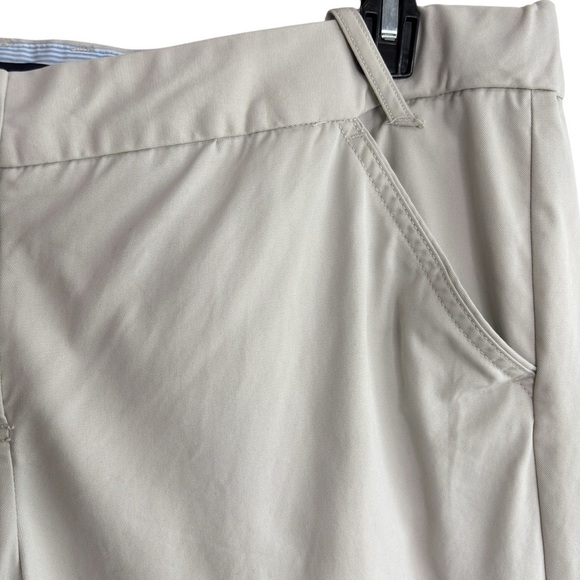 Lands' End Capri Pants Plus Size 18 Khaki 100% Cotton Classic Preppy Chinos - Picture 3 of 15